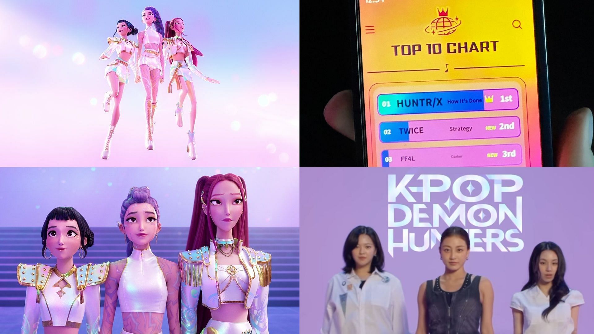 Kpop Demon Hunters' TWICE reference (Image via Netflix, Instagram/@twicetagram)